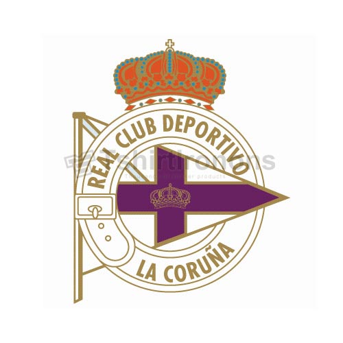 Deportivo La Coruna T-shirts Iron On Transfers N3447 - Click Image to Close